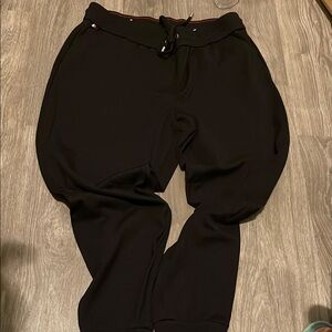 Tommy Hilfiger Black Sweatpants Relaxed Fit Joggers
